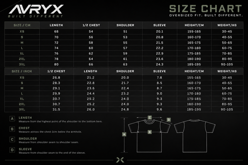AVRYX STOIC™ Oversized Washed Tee